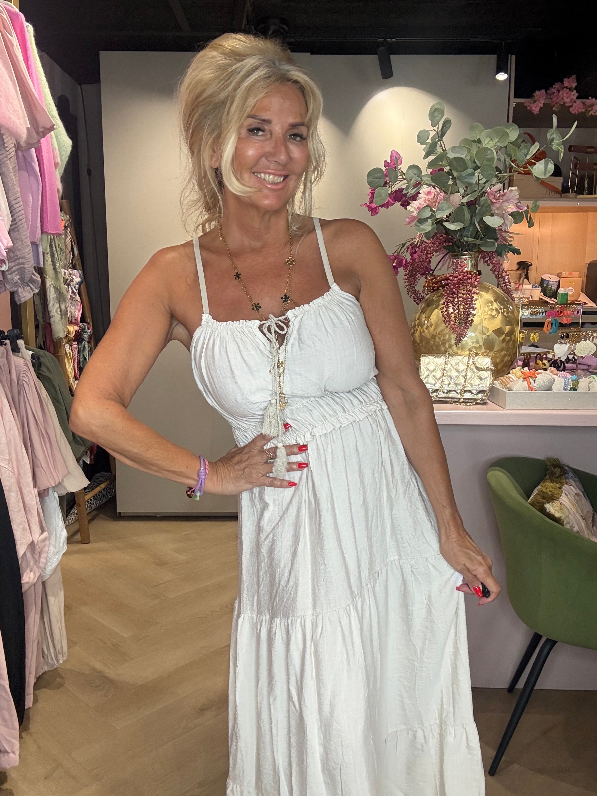 Kleid Off White Joy
